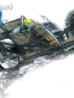 JPS LOTUS 97T Senna