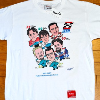 Honda CART driver 2002 Tシャツ
